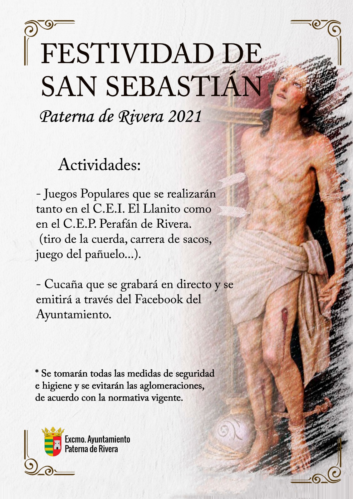 Romería de San Sebastián 2021 Paterna de Rivera